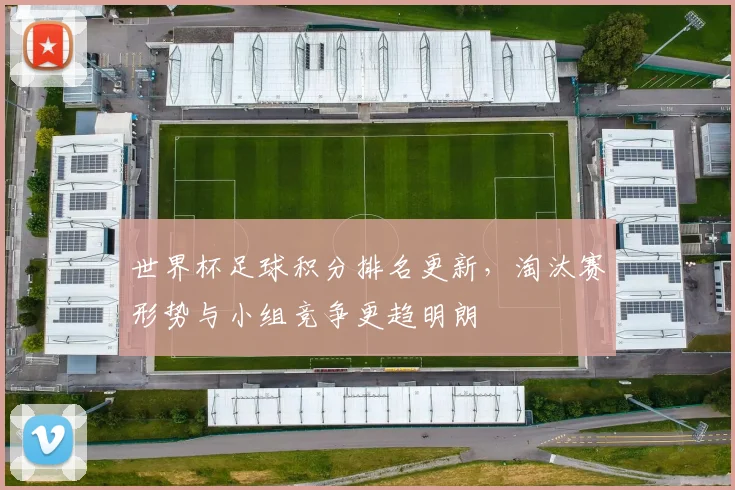 世界杯足球积分排名更新,淘汰赛形势与小组竞争更趋明朗